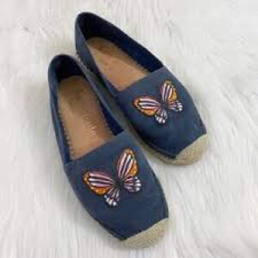 Kate Spade New York Aflutter Espadrilles in Blazer Blue